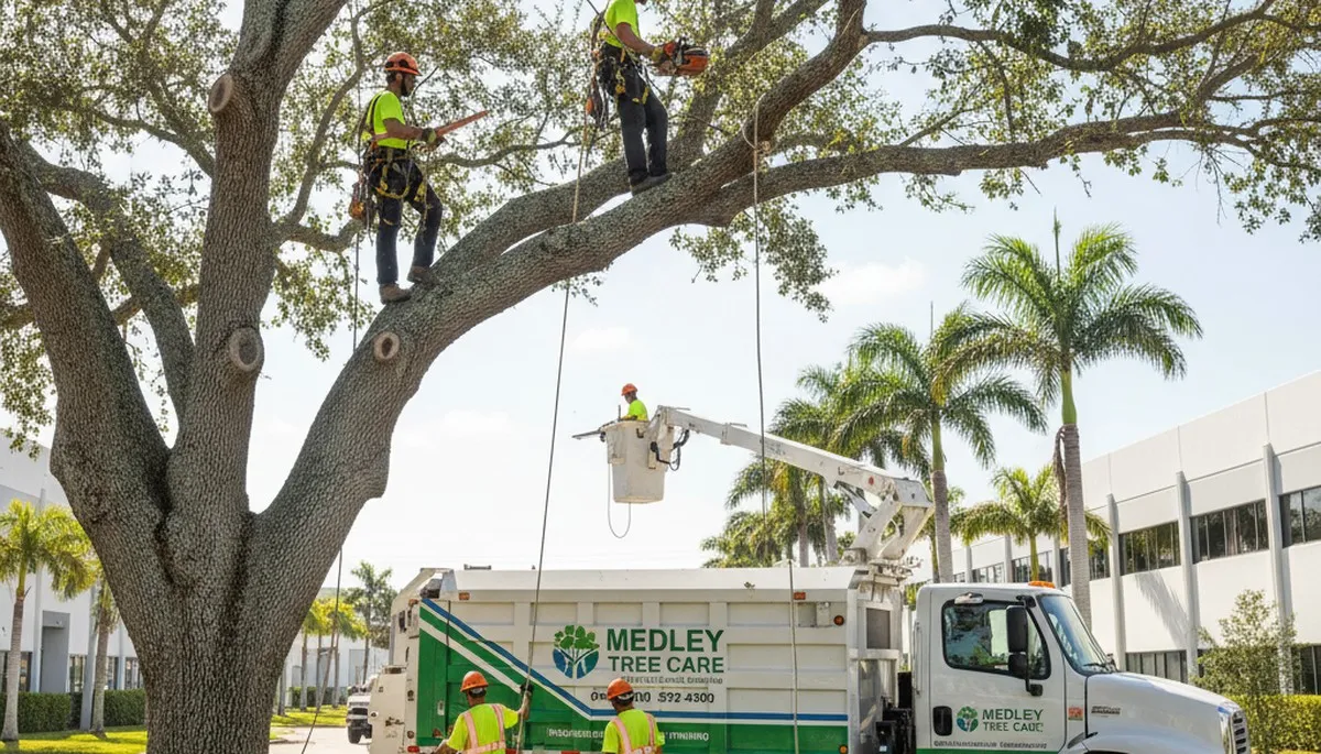 Professional tree removal service in Fort Lauderdale FL improving safety and curb appeal