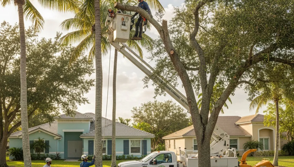 Professional tree removal service in Fort Lauderdale FL by certified arborists